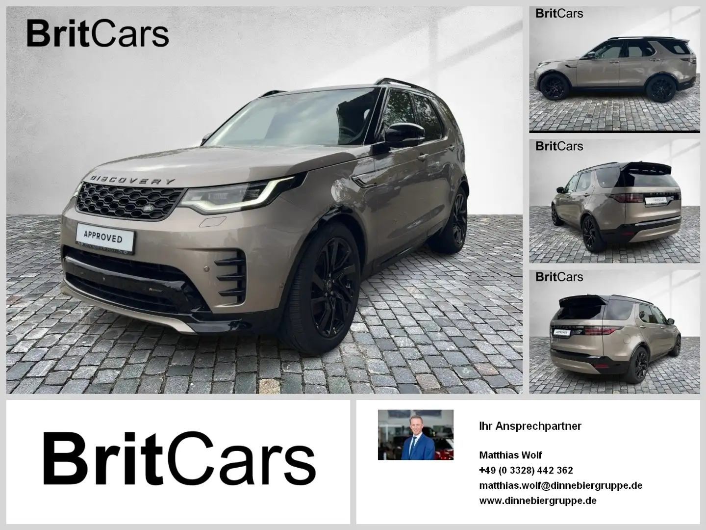 Land Rover Discovery 3.0 Diesel D250 R-Dynamic SE 360-CAM Bronze - 1