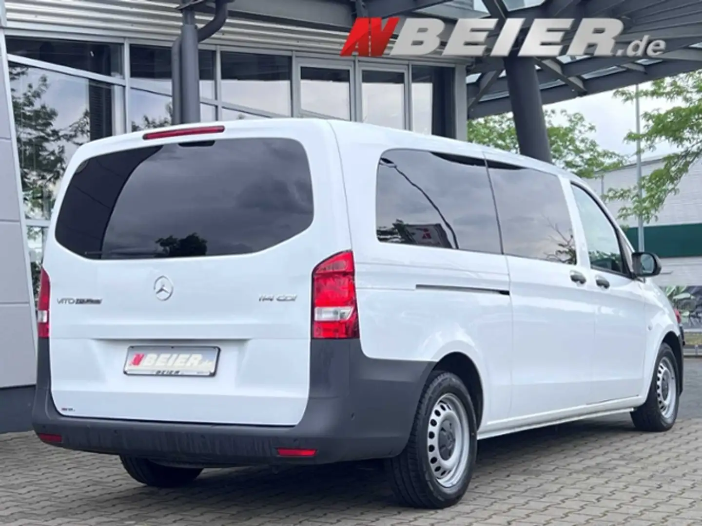 Mercedes-Benz Vito Tourer EinzelSitze vorn 2xKlima 2xPDC Tempomat du Blanc - 2
