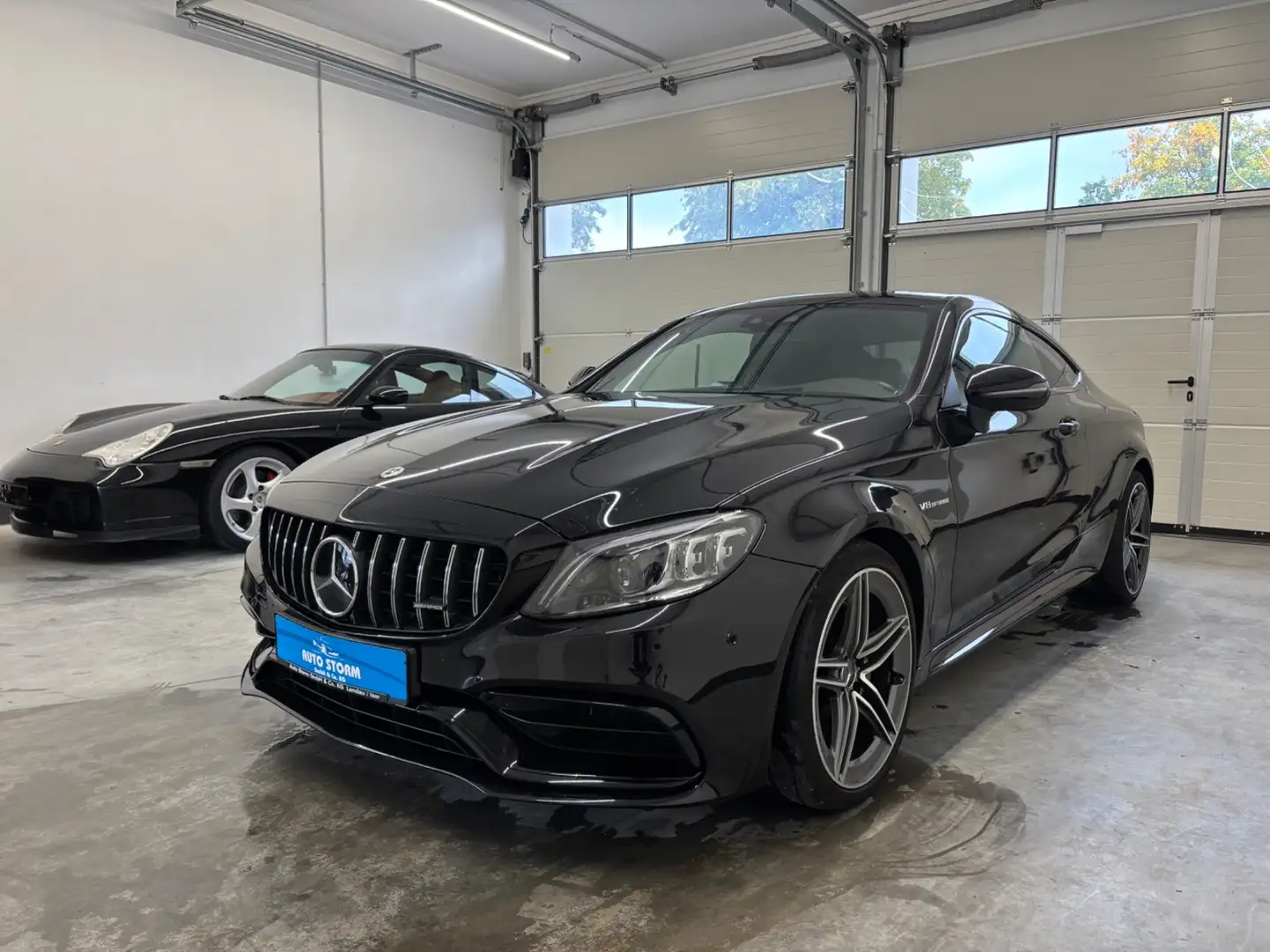 Mercedes-Benz C 63 AMG Coupe*ACC*Burmester*Panorama* ACC+LED+Navi+Pano+SD Schwarz - 1