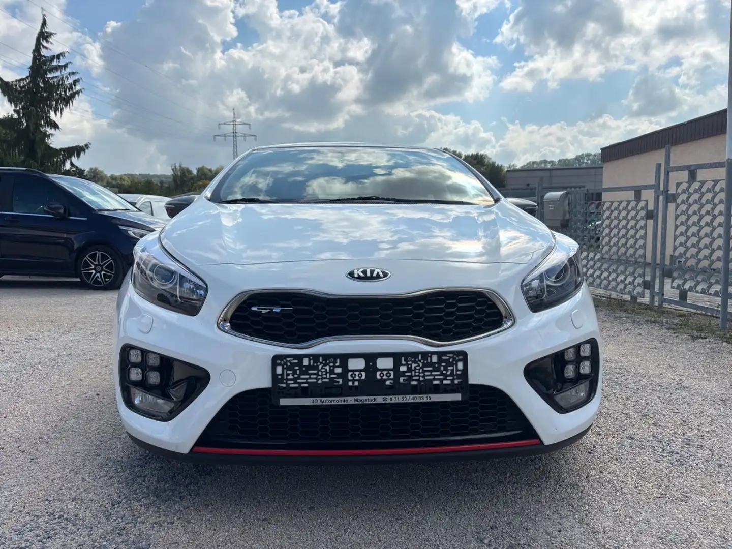 Kia Ceed / cee'd Ceed GT, Alcantara,Kamera,78.022km,TOP Blanc - 2