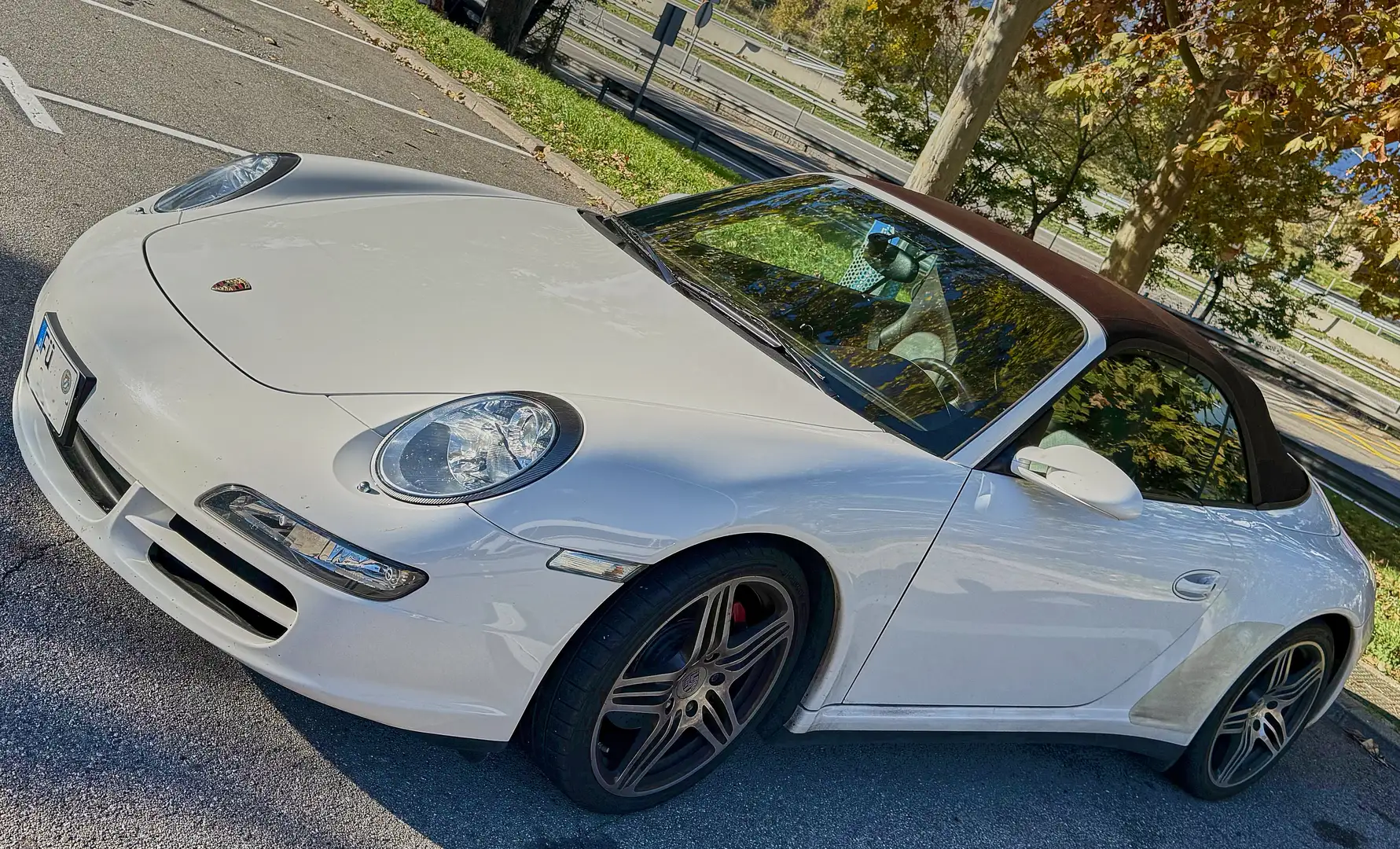 Porsche 997 911 Carrera 4 S Cabriolet Weiß - 1