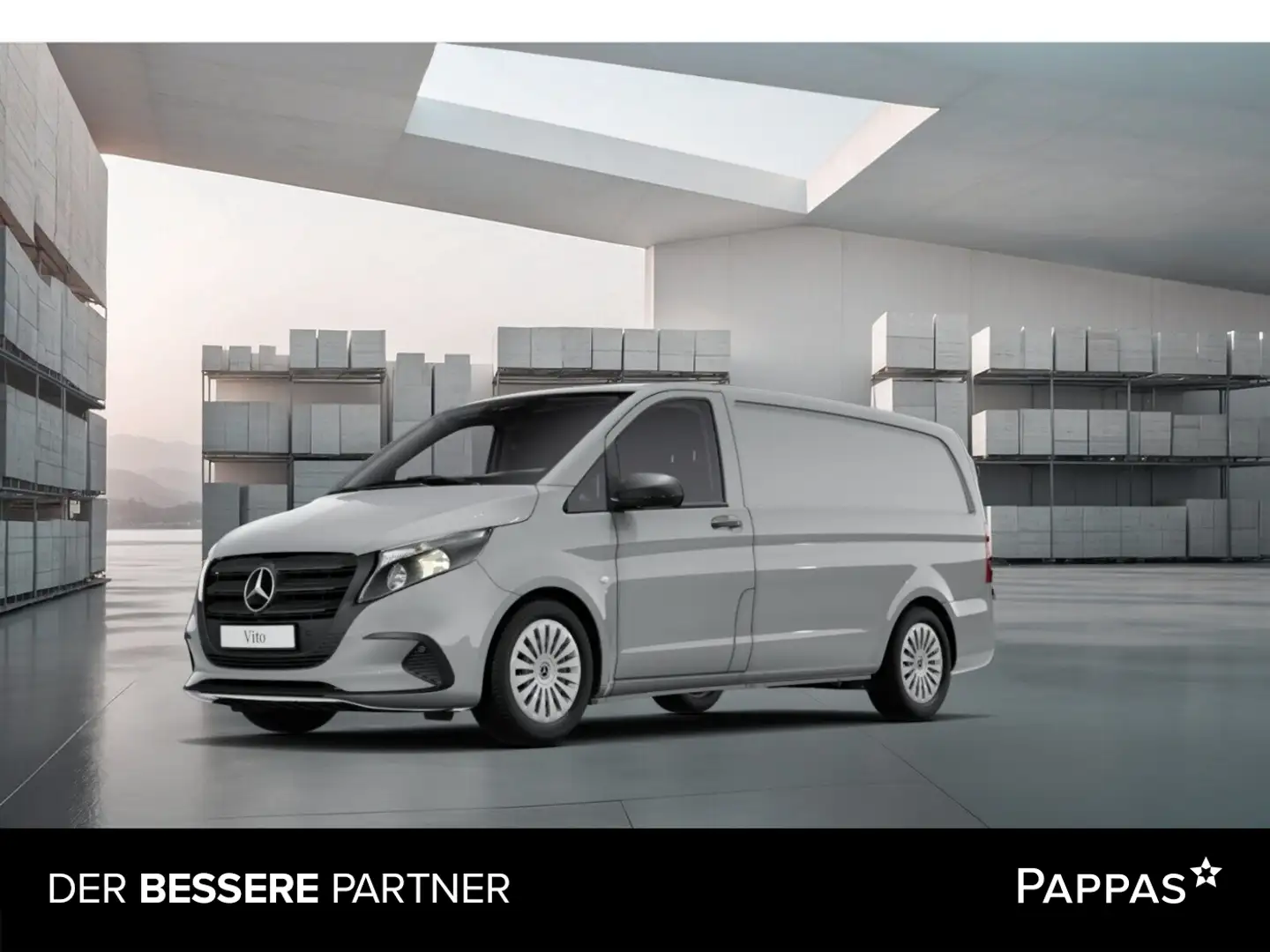 Mercedes-Benz Vito 116 CDI 4x4 Kasten Lang Aut., AHK 2,5t Cam Grau - 1