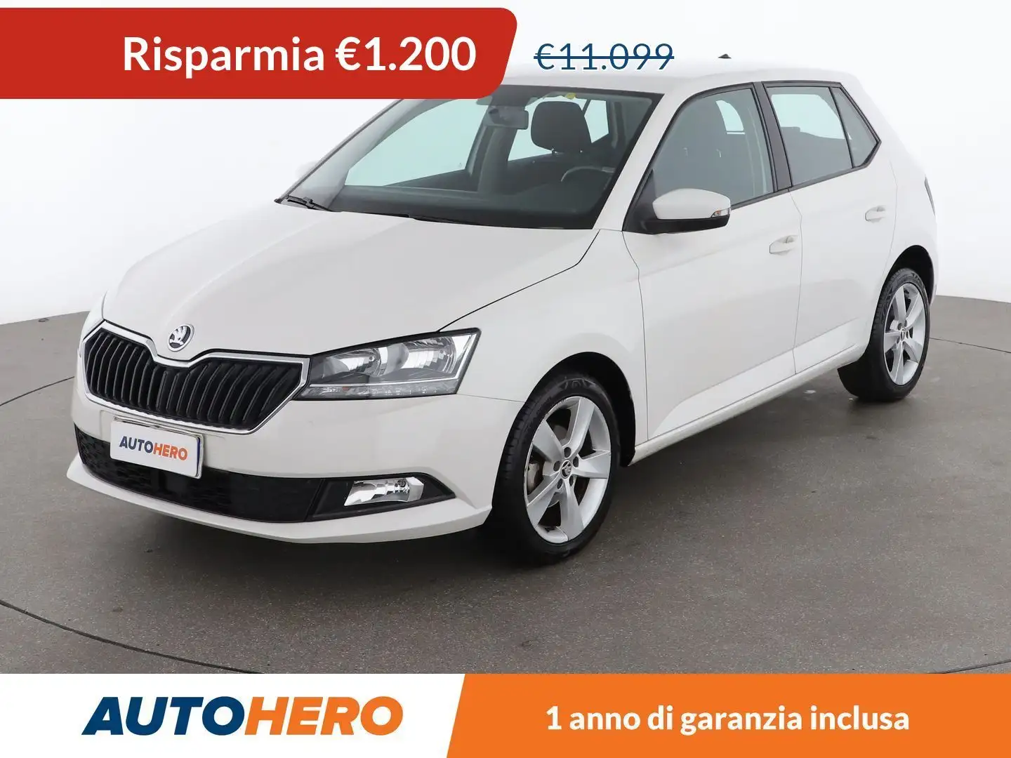 Skoda Fabia 1.0 MPI Design Edition 75 CV Bianco - 1