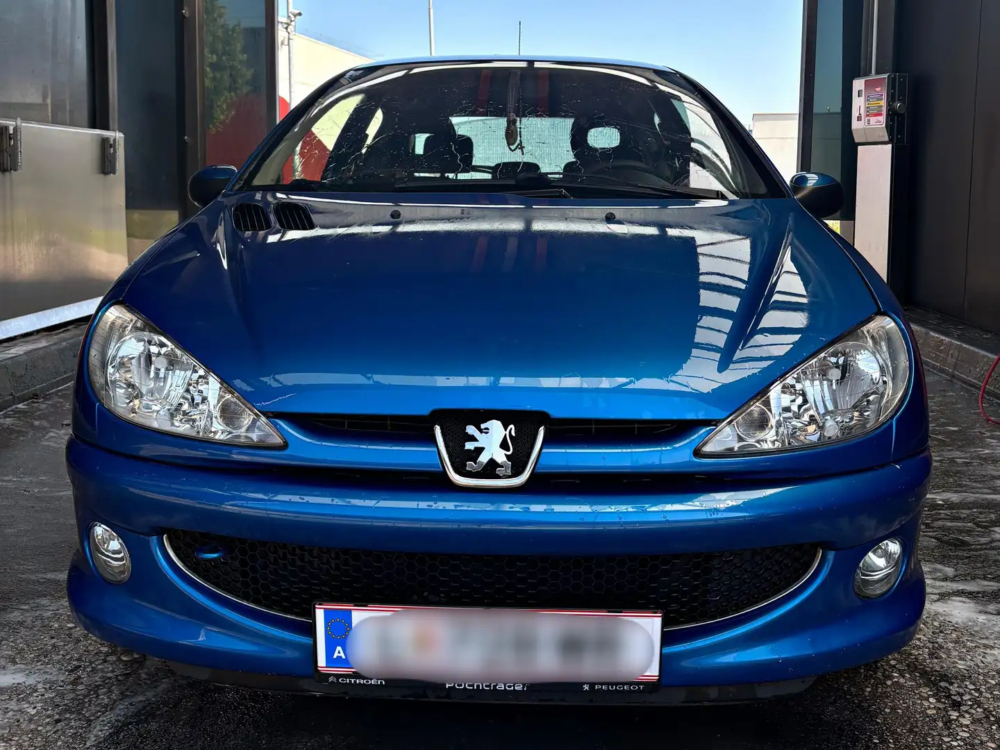 Peugeot 206 sparsam,gepflegt,frisches Pickerl,top Ausstattung! Blau - 1