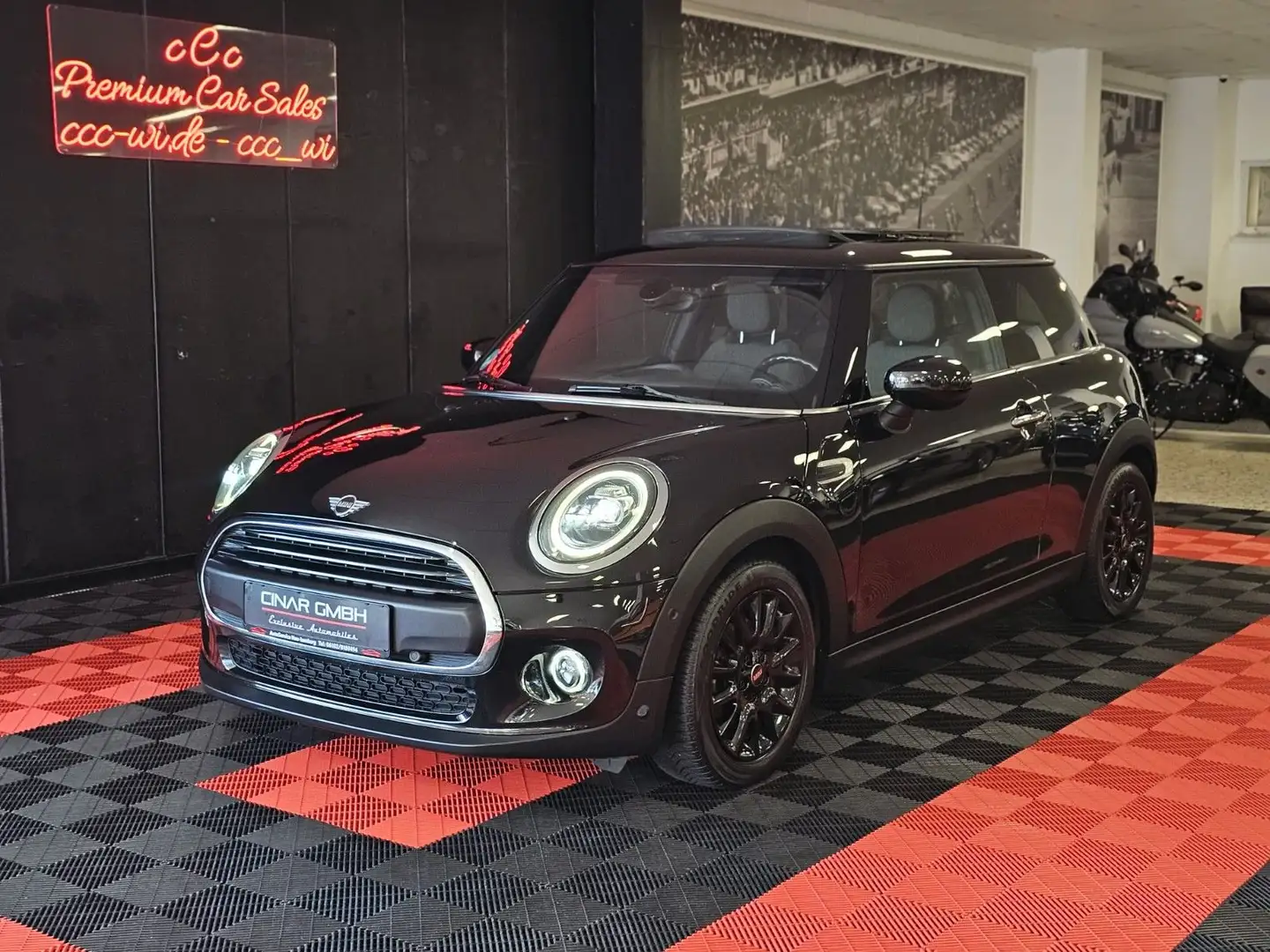 MINI One 3-trg. ( PANORAMA/ NAVI/ SHZ/ CAMERA/ Negro - 1