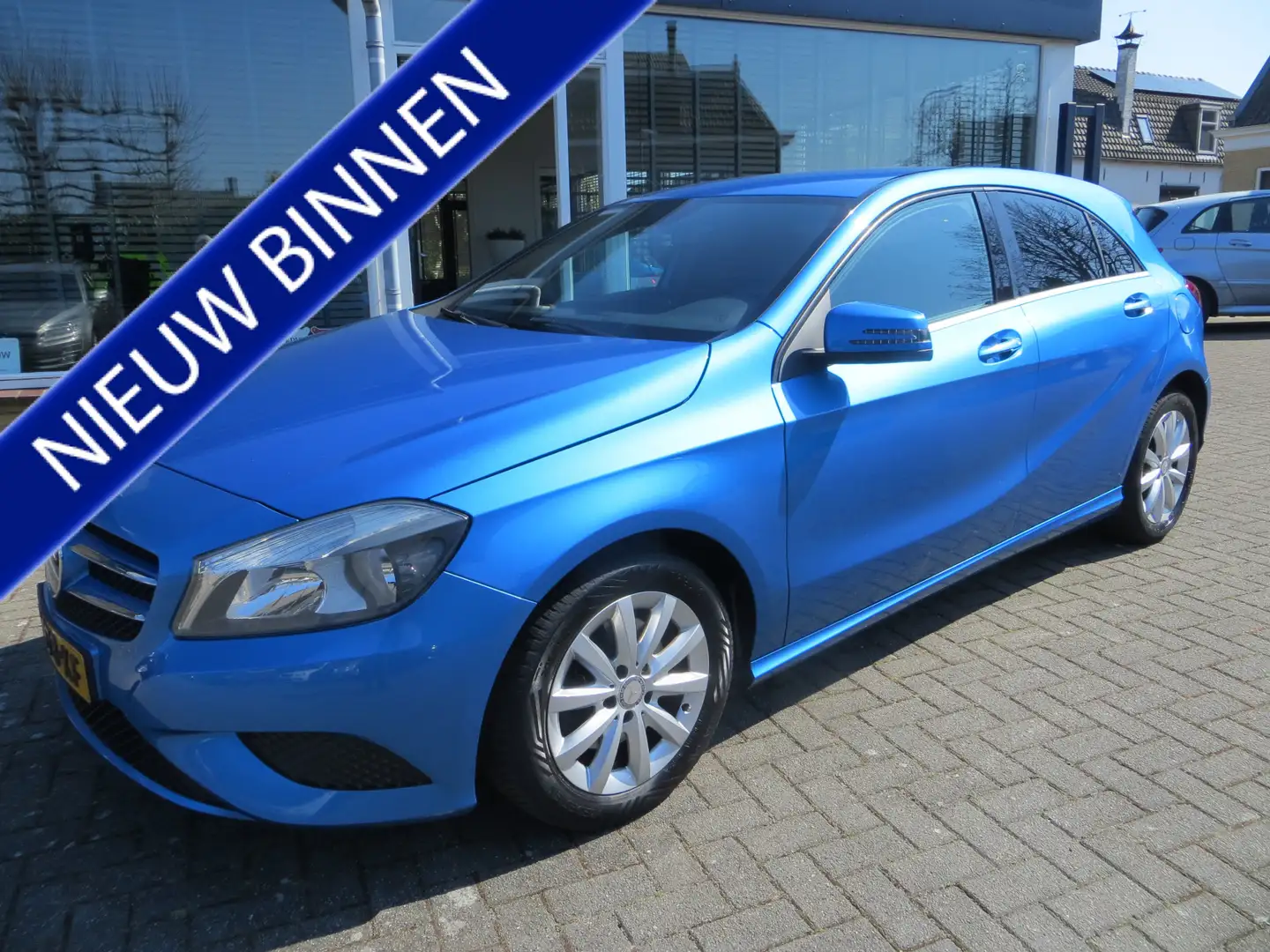 Mercedes-Benz A 180 Ambition-AUT-NAVI-CRUISE-STOEL.VERW - GARANTIE! Blauw - 1