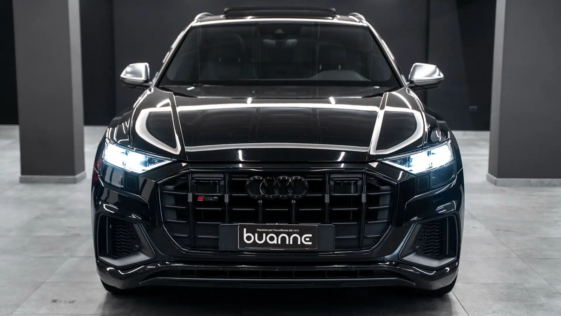 Audi Q8 SQ8 4.0 V8 TDI MHEV QUATTRO TETTO B&O PACKLUC SOSP Nero - 2