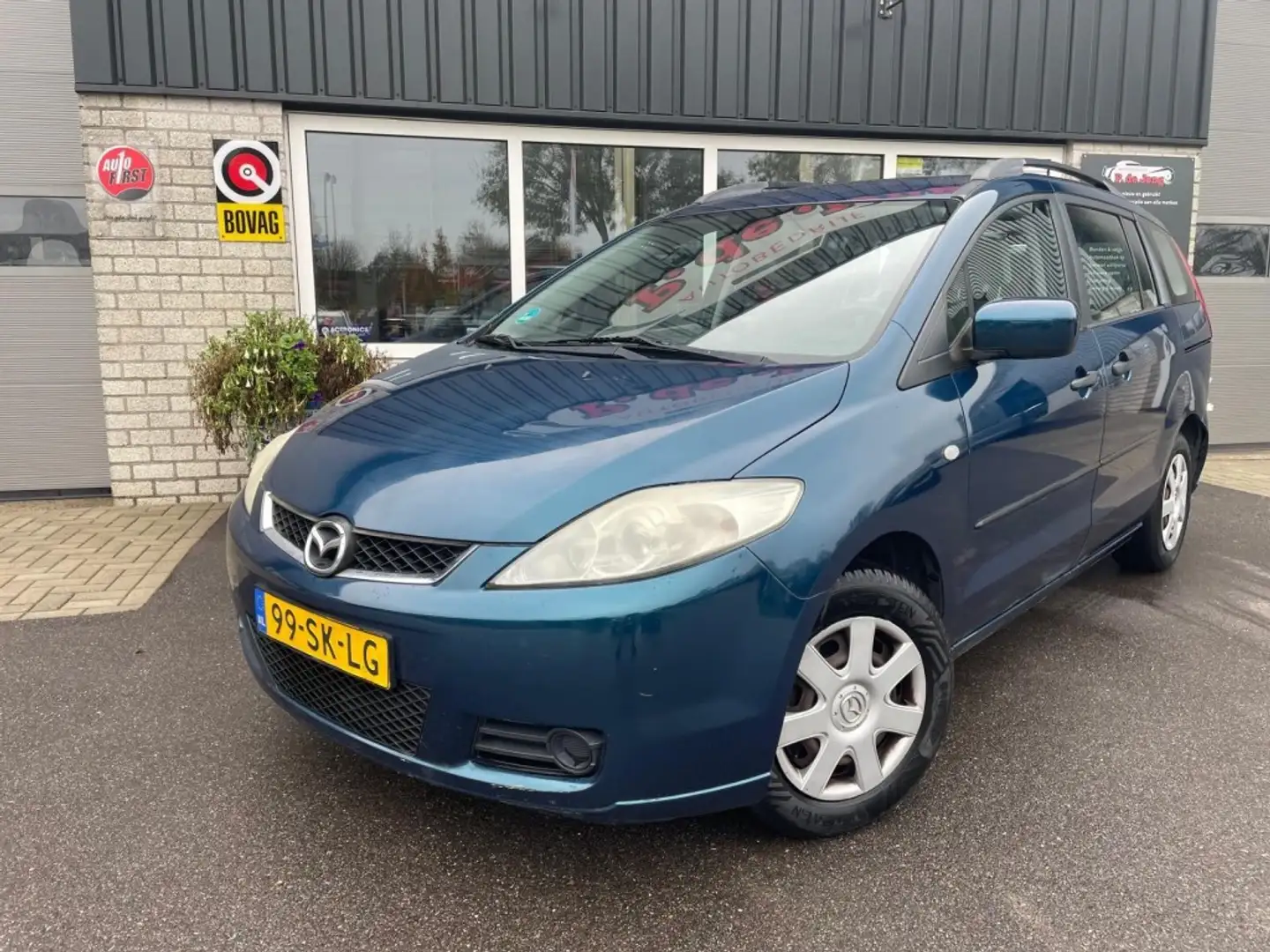 Mazda 5 1.8 EXCLUSIVE 5 persoons - Airco - Parkeersensoren Bleu - 2