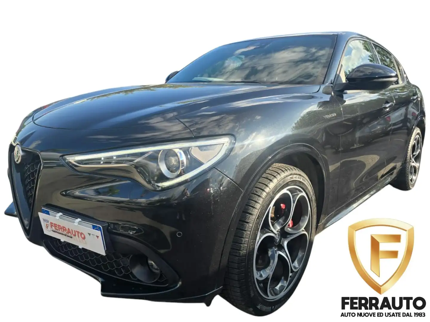 Alfa Romeo Stelvio Q4 210CV VELOCE ITALIANA FULL Nero - 1