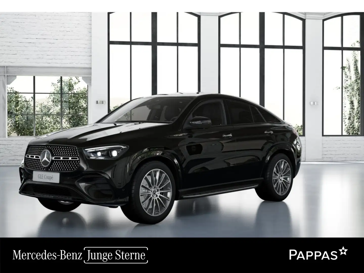 Mercedes-Benz GLE 450 d 4MATIC Coupé LED Navi HUD Cam Distr Noir - 1