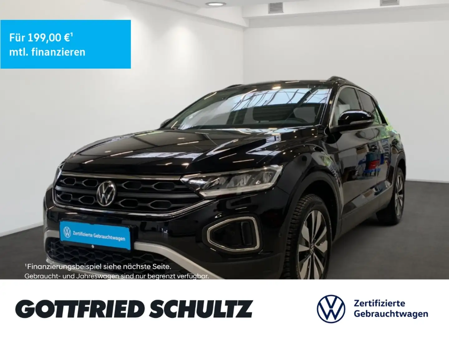 Volkswagen T-Roc MOVE TSI CARPLAY EINPARKHILFE SITZHEIZUNG LED Schwarz - 1