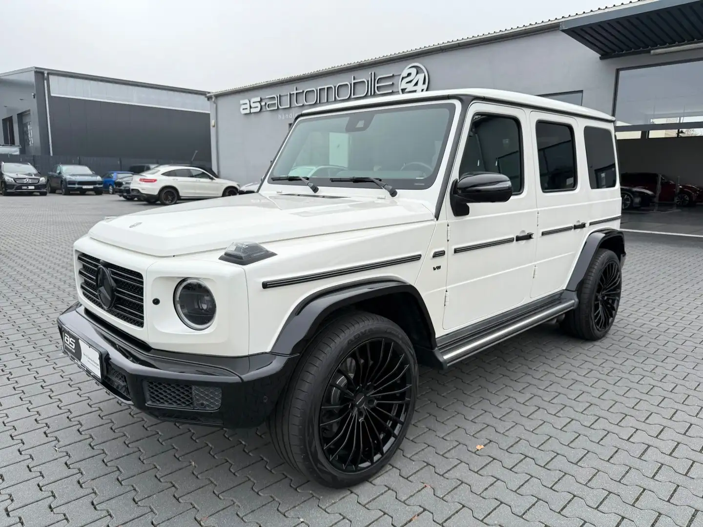 Mercedes-Benz G 500 G500*AMG-PAKET*INDIVIDUAL*360°ACC*BURMESTER*AHK* Weiß - 1