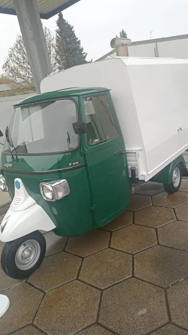 Piaggio Ape MPM P601 - 2.1: 4013 - 3-räd. Kfz z. gewebl. Nutz. Grün - 2