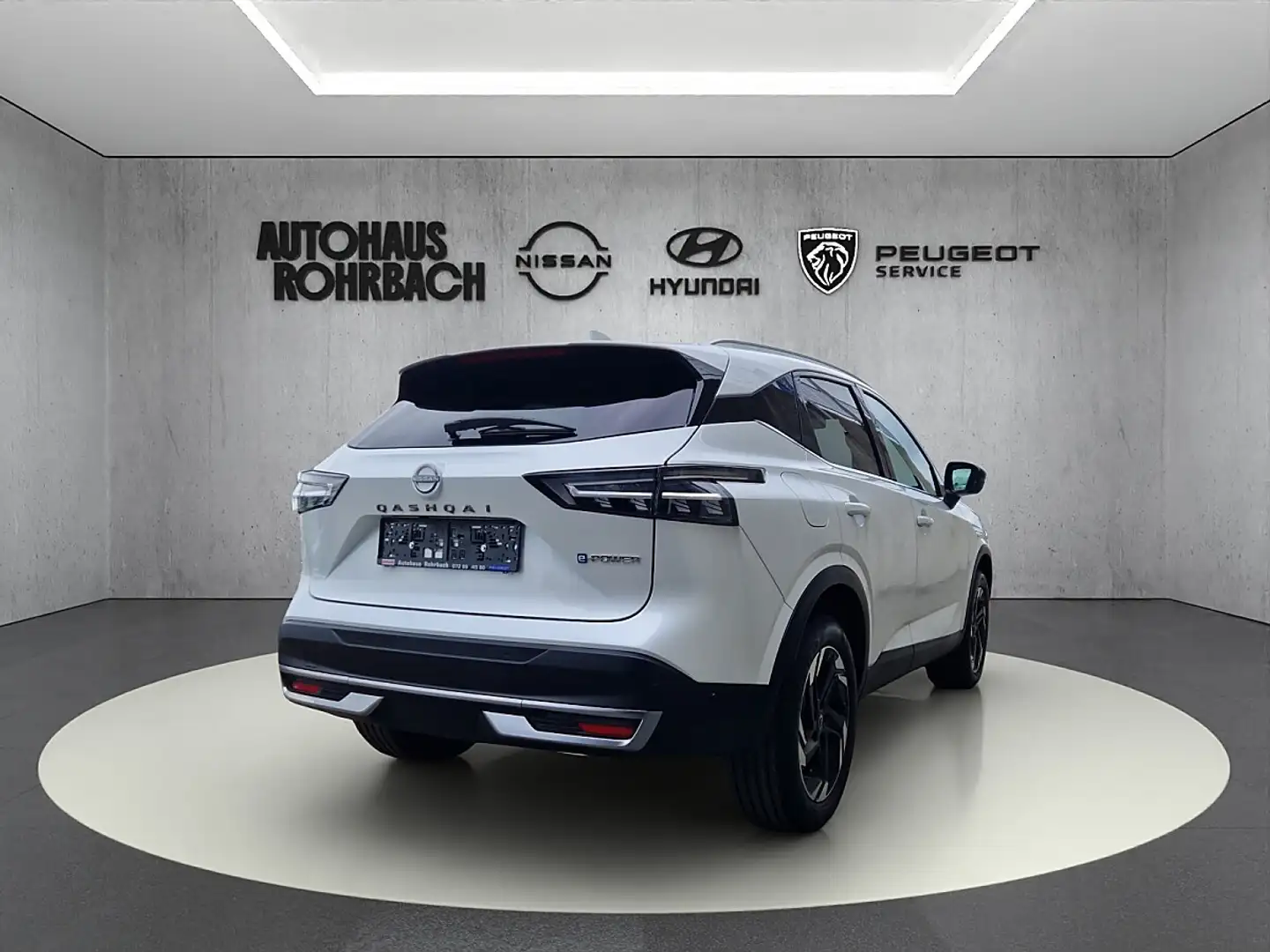 Nissan Qashqai 1,5T e-Power N-Connecta+/ 204 PS. Weiß - 2