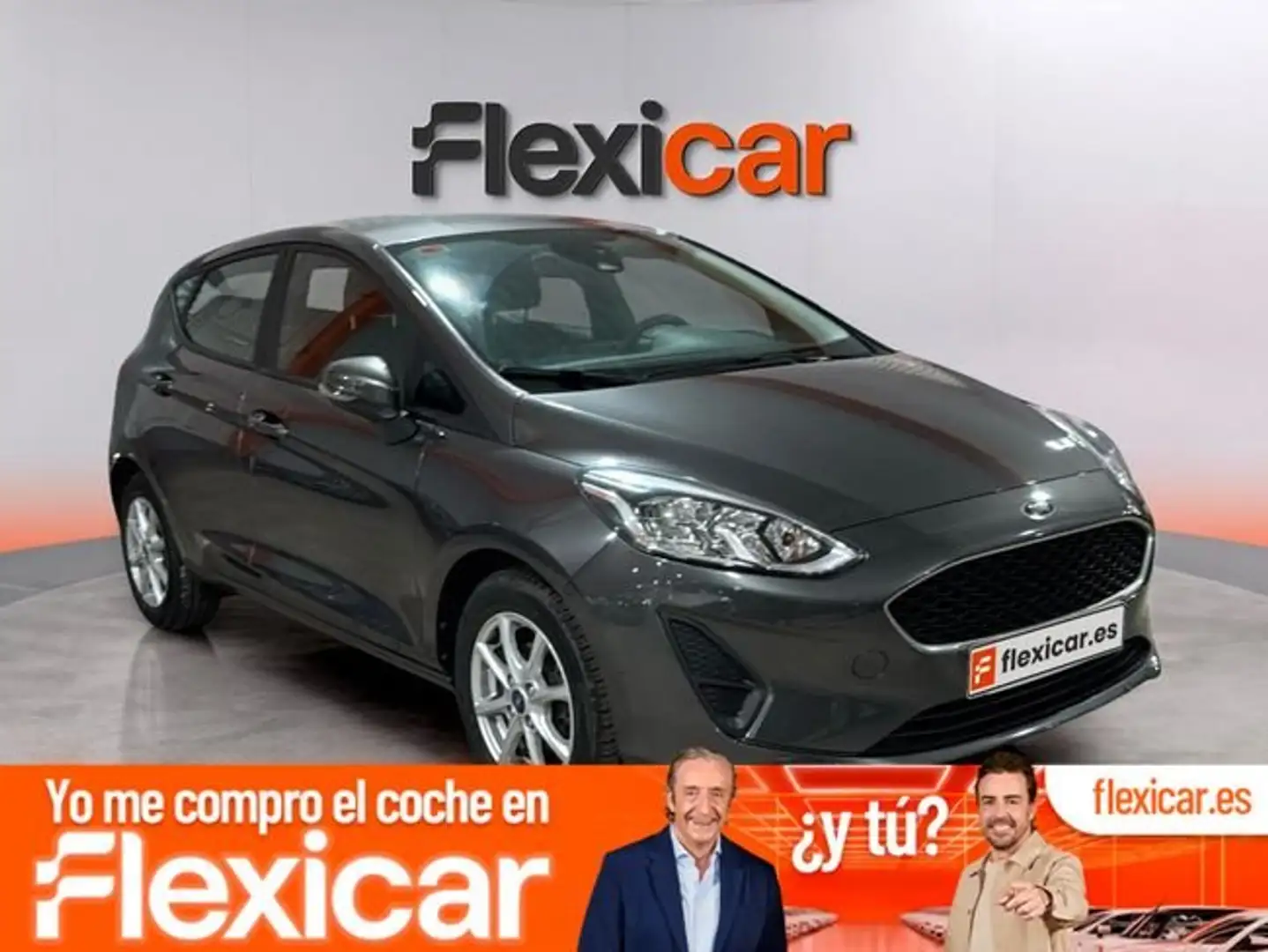Ford Fiesta 1.1 Ti-VCT Trend Gris - 1