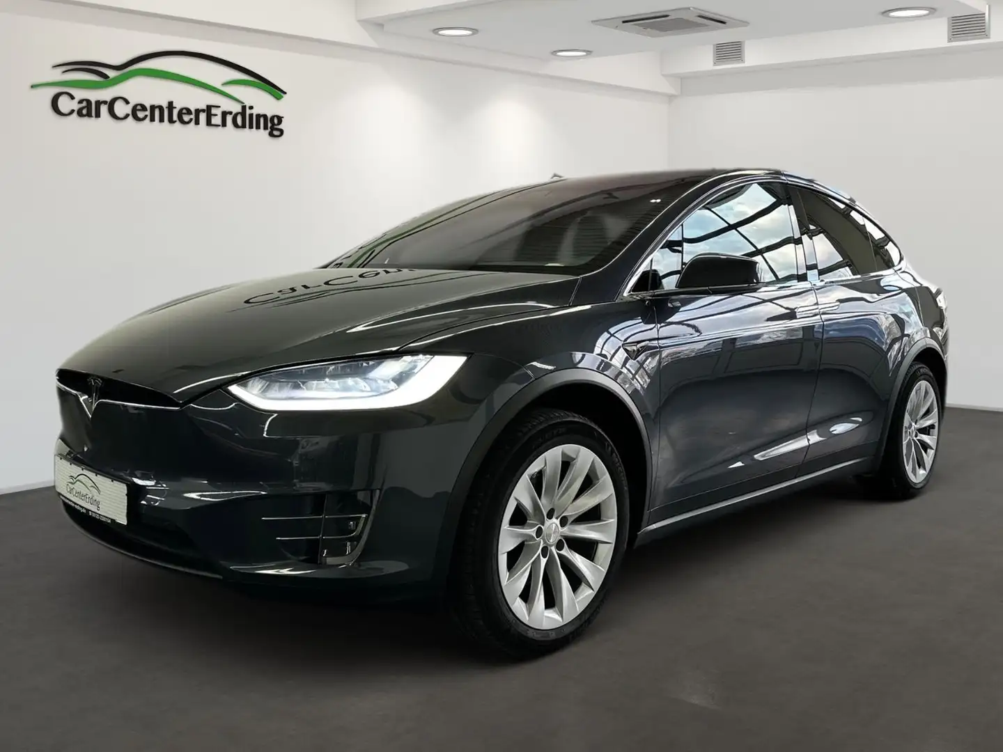 Tesla Model X 100D*LED*Navi*Leder*Kamera*Driving Assis Grau - 1