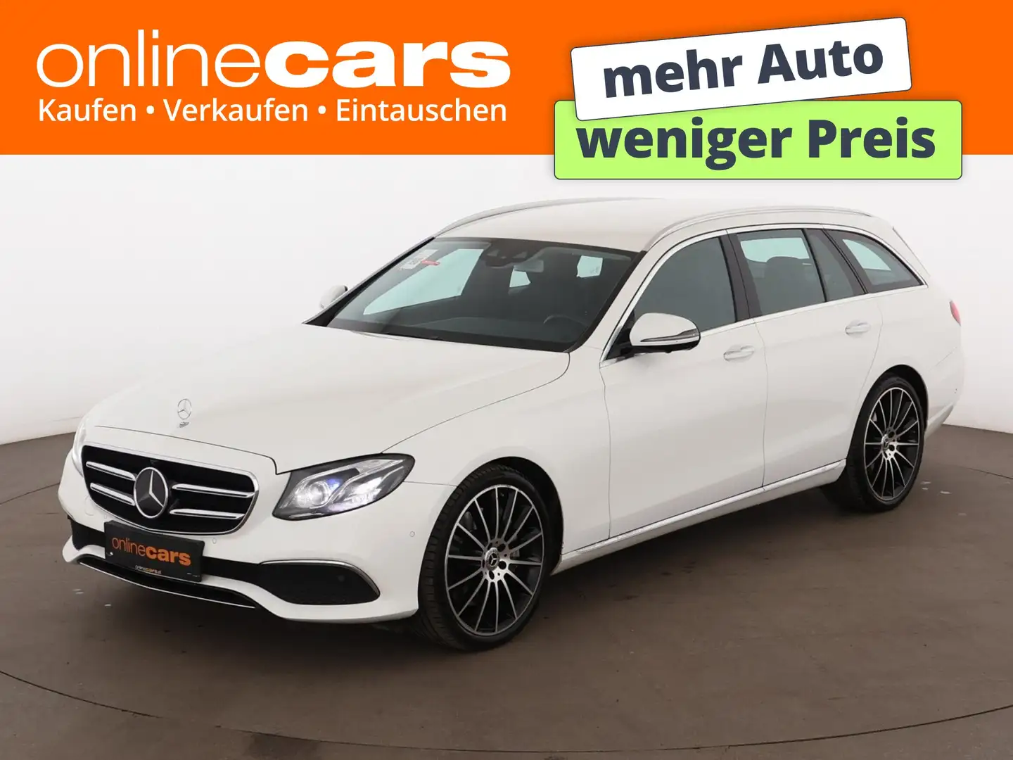 Mercedes-Benz E 400 d T 4Matic Avantgarde Aut LED STANDHZG AHK Weiß - 1