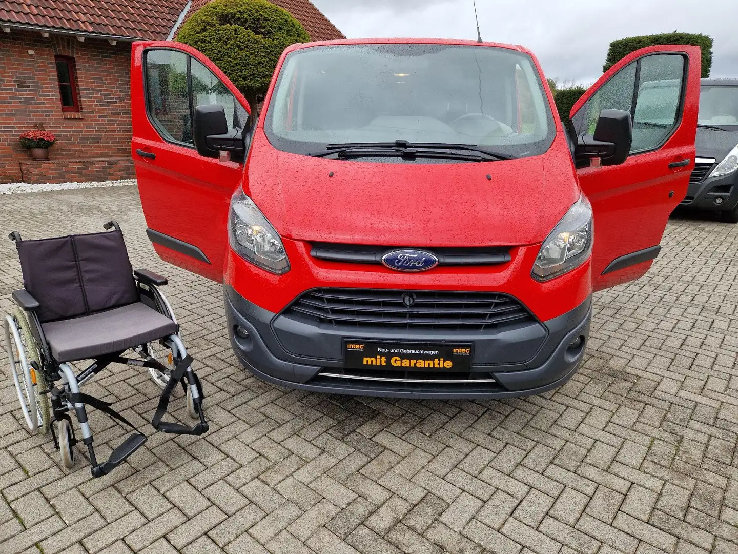 Ford Transit Custom * L1H1*mit Rolli/Scooter Kran Rouge - 2