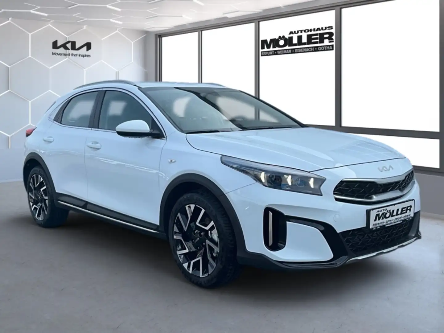 Kia XCeed 1.5T VIS KOM NAVI LED Klimaautom DAB SHZ LenkradHZ Blanc - 2