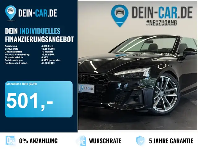 Audi S5 Cabrio Matrix 360 Navi PDC SHZ Virtual Winterp