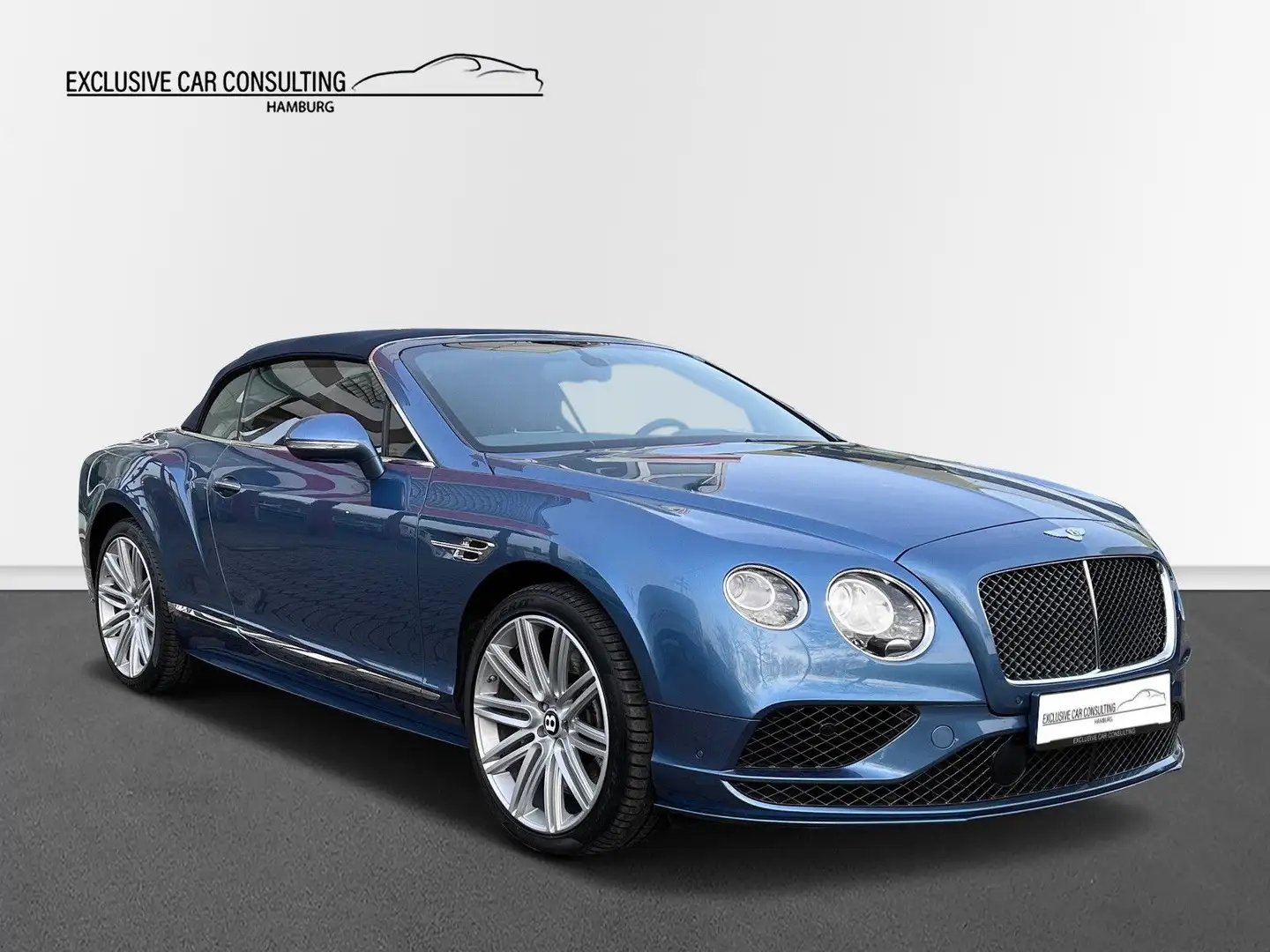 Bentley Continental GTC Speed *Sitzklima*Massage*ACC Albastru - 1