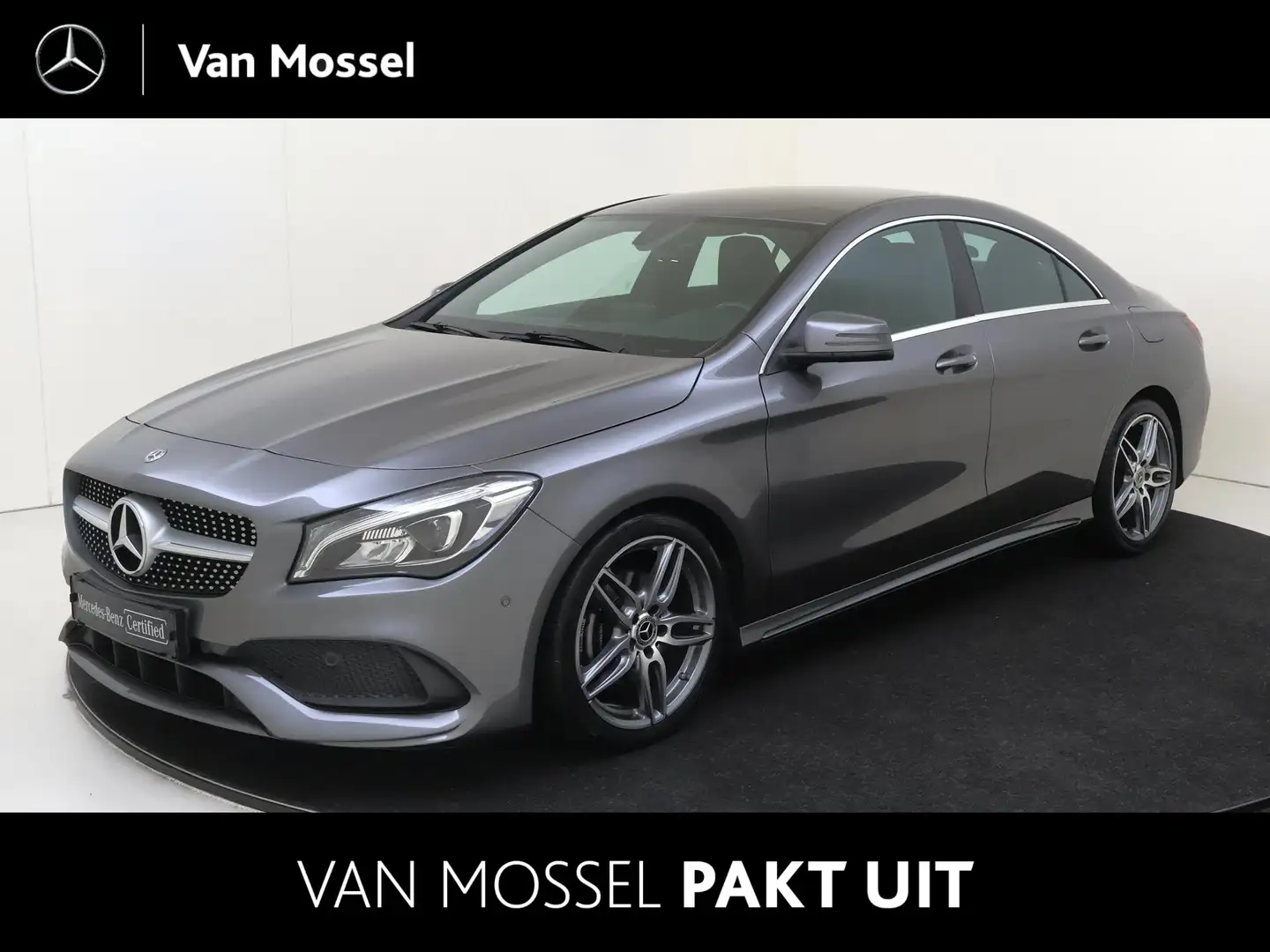 Mercedes-Benz CLA 180 Coupe / Stoelverwarming / Achteruitrijcamera / Gris - 1