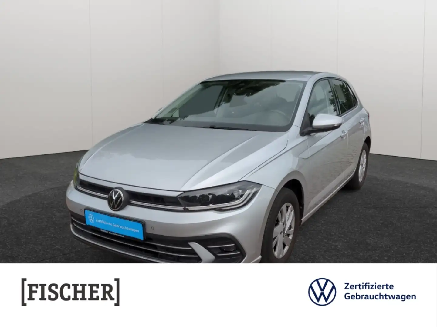 Volkswagen Polo 1.0TSI Style Matrix Navi SHZ Rear View ACC PDC Silber - 1