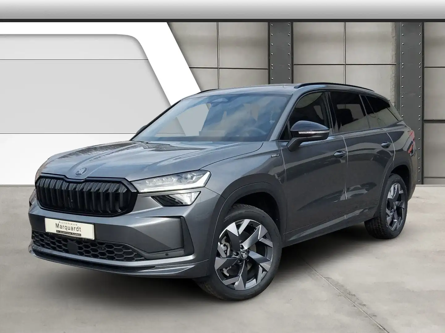 Skoda Kodiaq Sportline 2.0 TDI Pano AHK Matrix 7S.Side Grau - 1