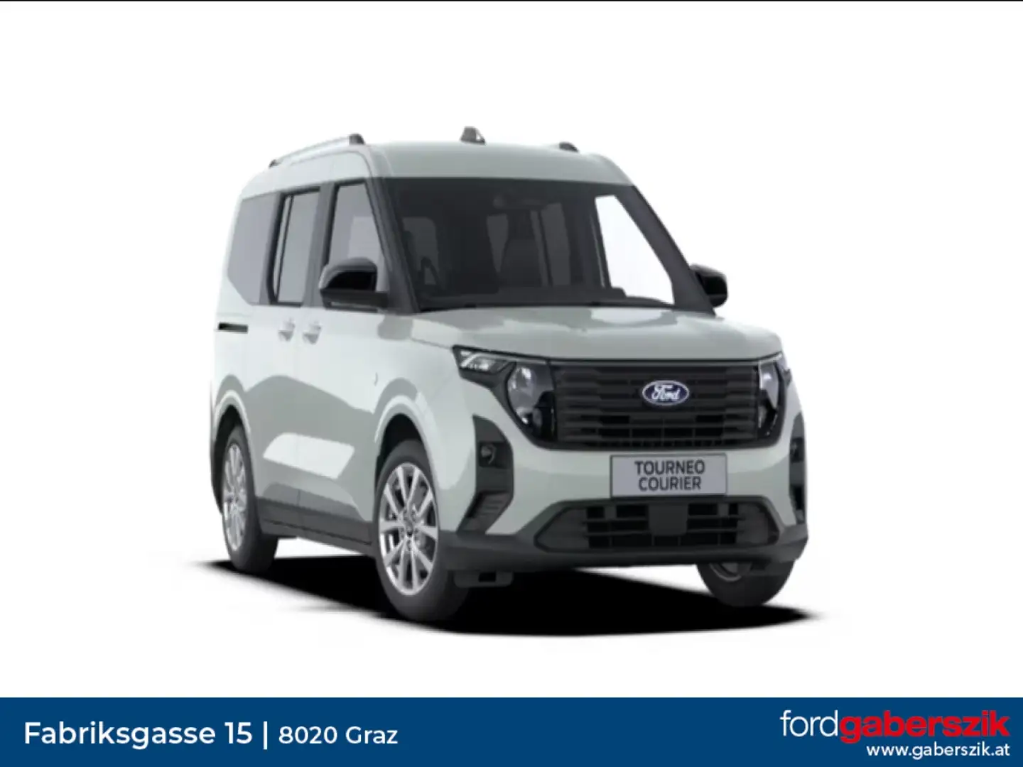 Ford Tourneo Courier 1,0 EcoBoost Titanium Aut. Grau - 1