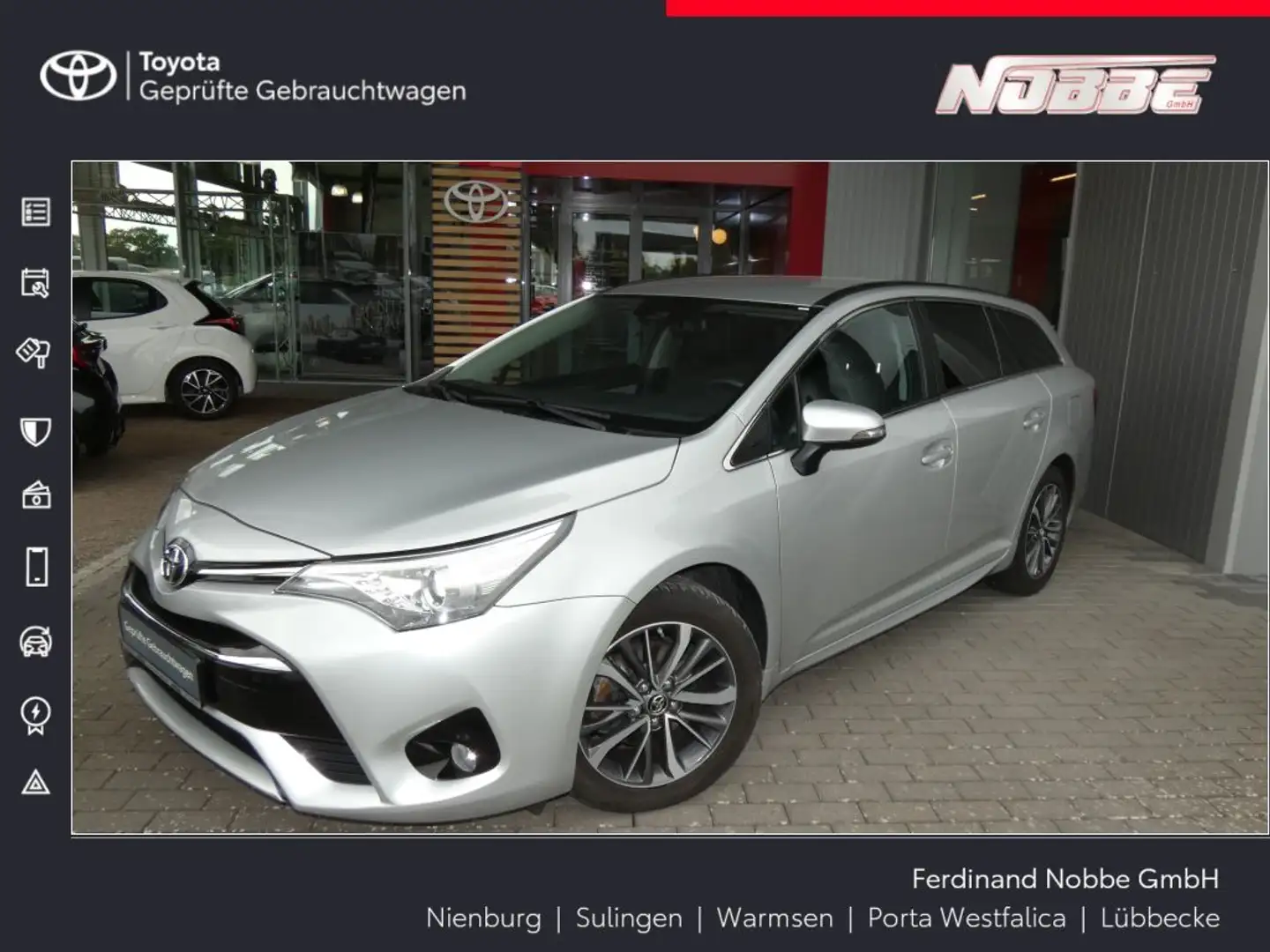 Toyota Avensis Touring Sports 1.8 Multidrive S Edition S+ Silber - 1