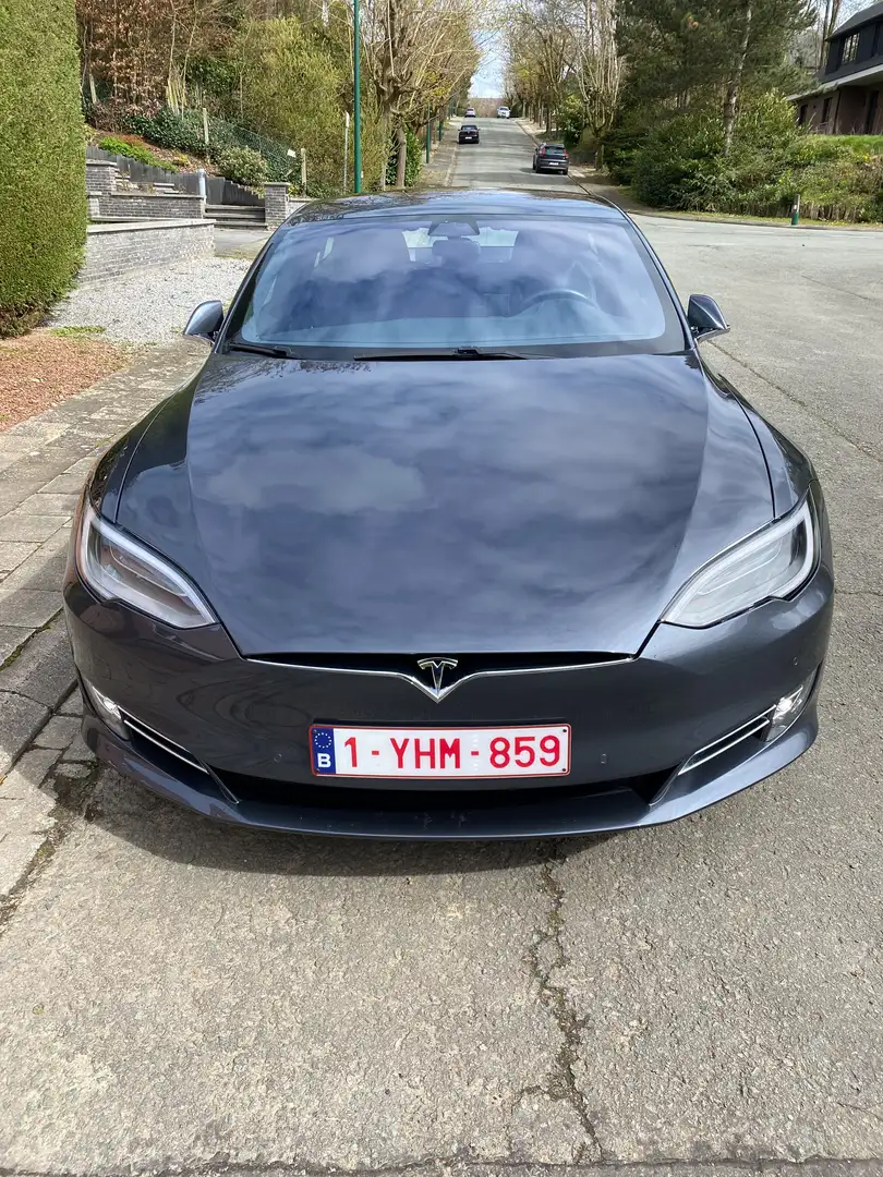 Tesla Model S long range dual motor jantes sonic carbon 21 Grijs - 1