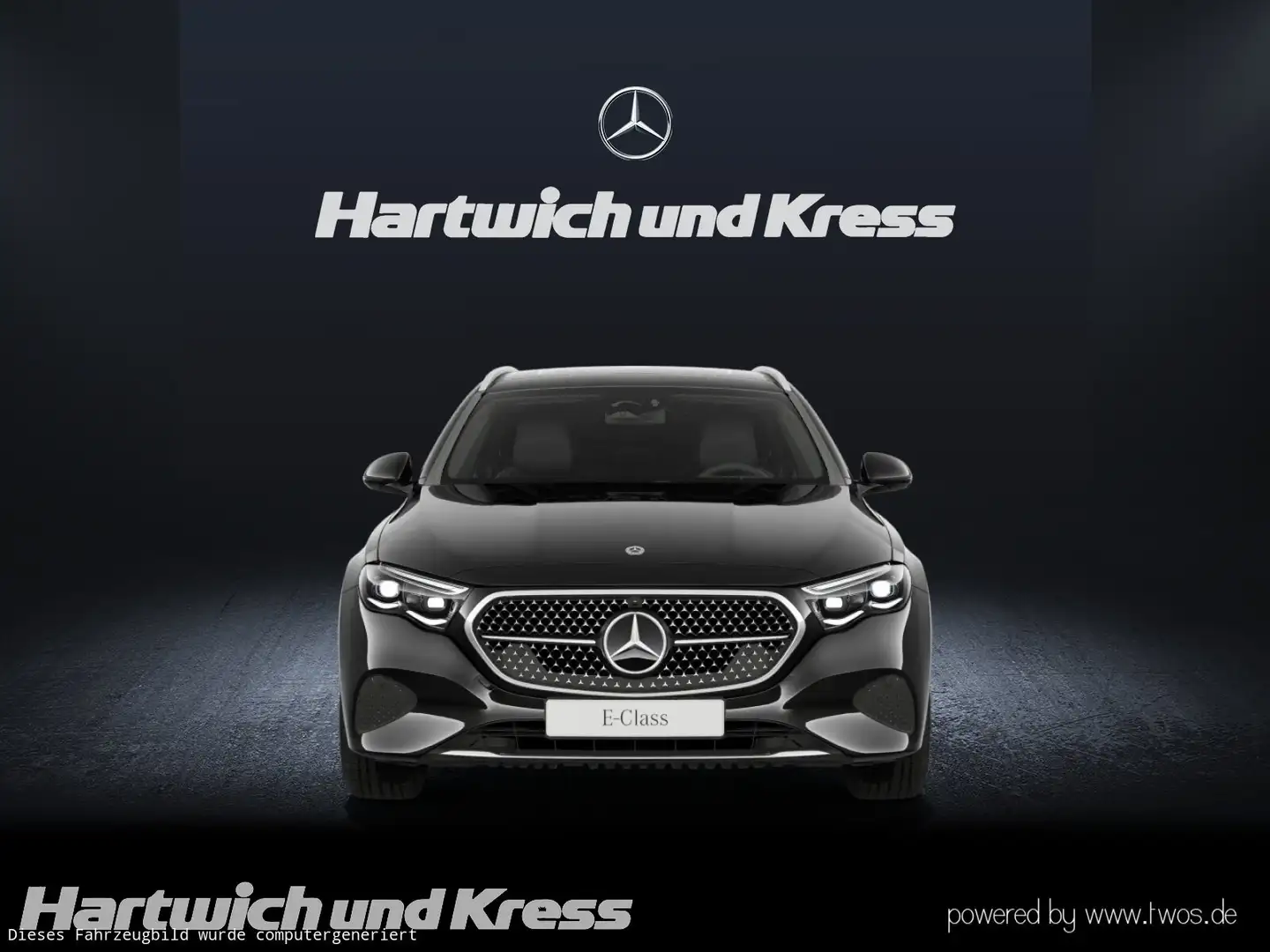 Mercedes-Benz E 450 E 450 d 4Matic Avantgarde Advanced Plus+AHK+Pano+D Schwarz - 2