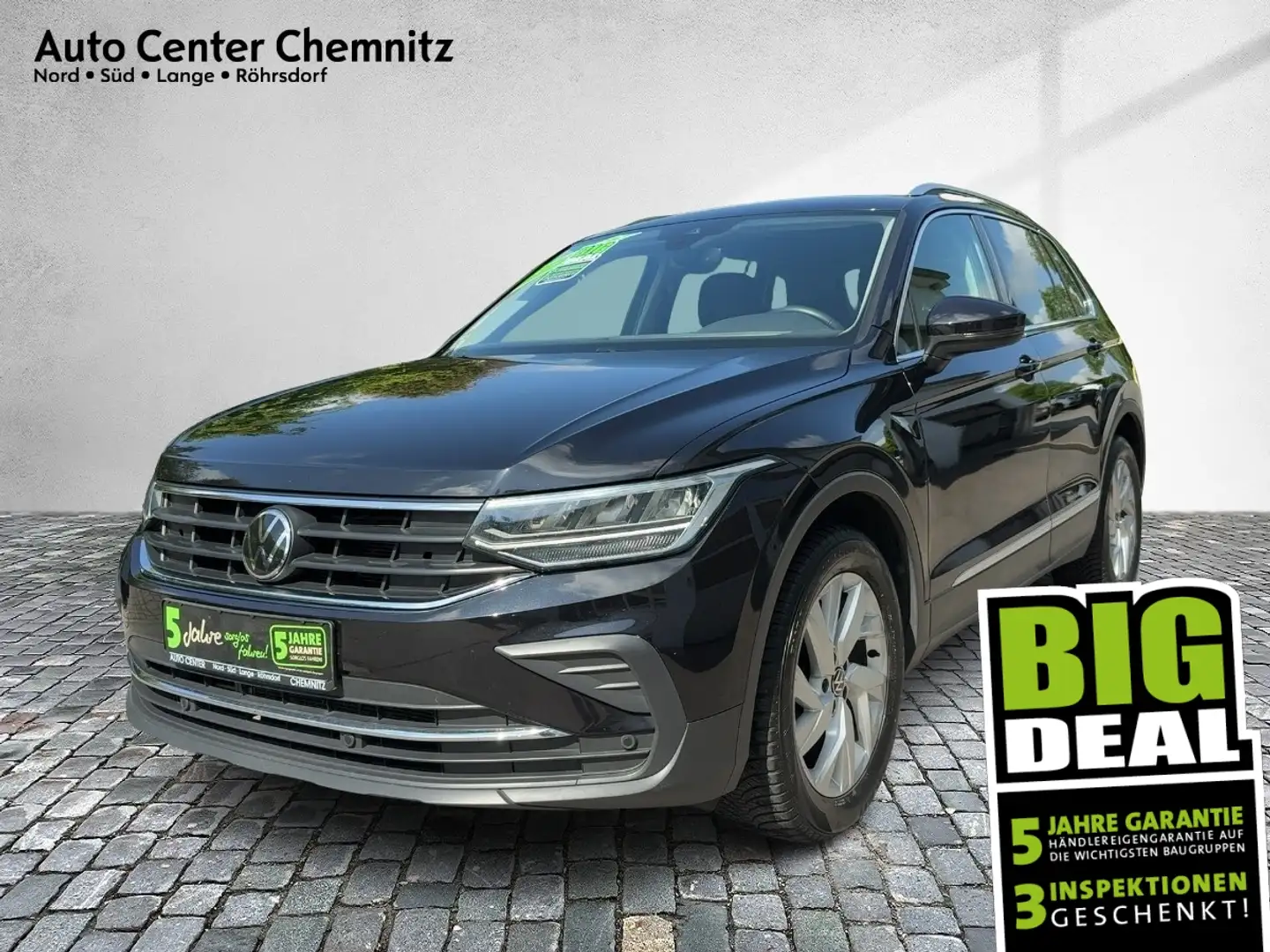 Volkswagen Tiguan 1.5 TSI Move LED/Navi/PDC/SHZ/TEMP Schwarz - 1