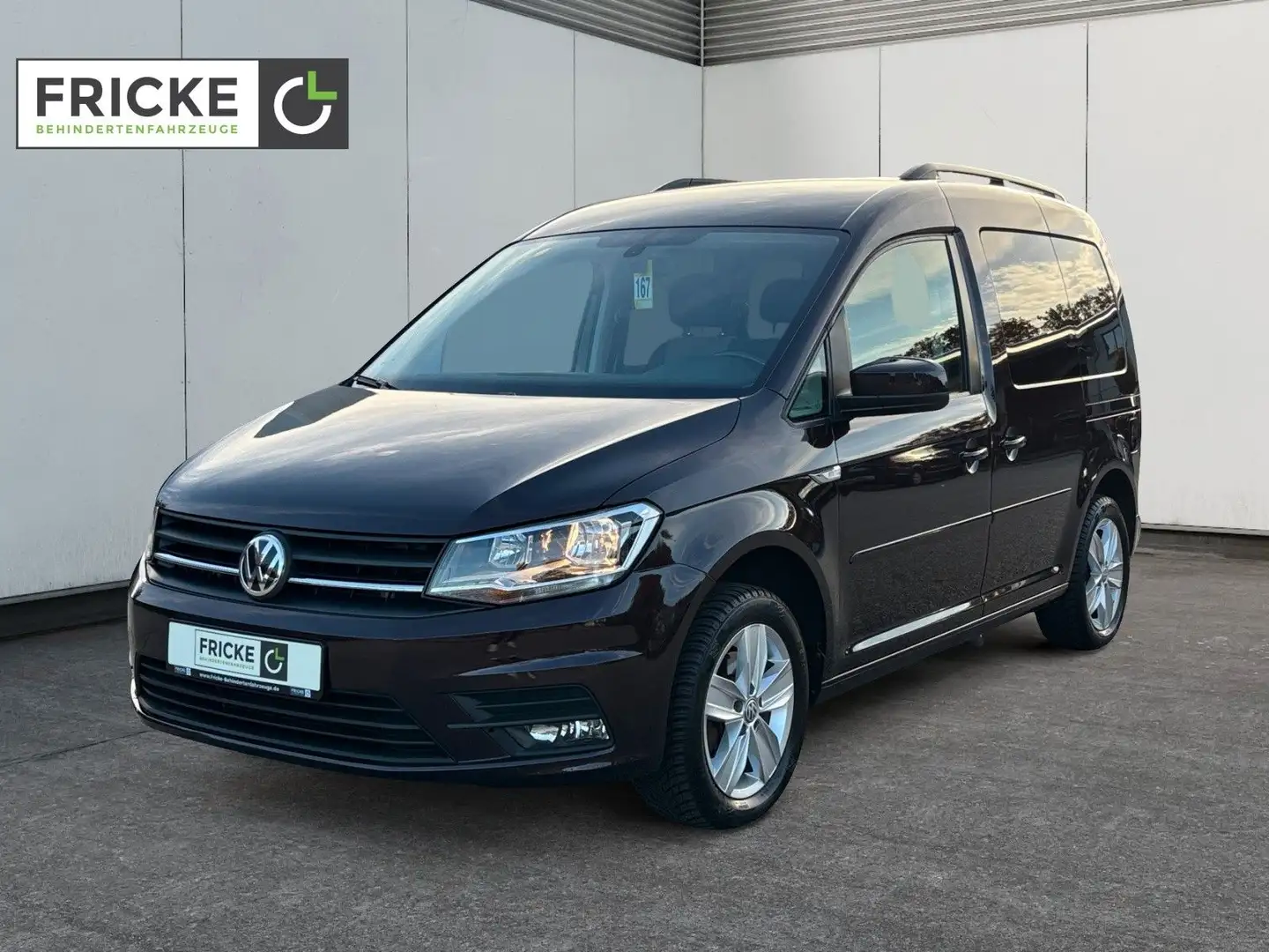 Volkswagen Caddy 2.0 TDI Comfortline *ROLLSTUHLRAMPE* Schwarz - 1