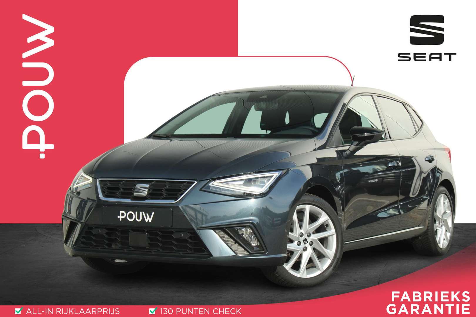 Seat Ibiza nuo 351 €/ mėn Benzinas 2024m. Hečbekas Mechaninė