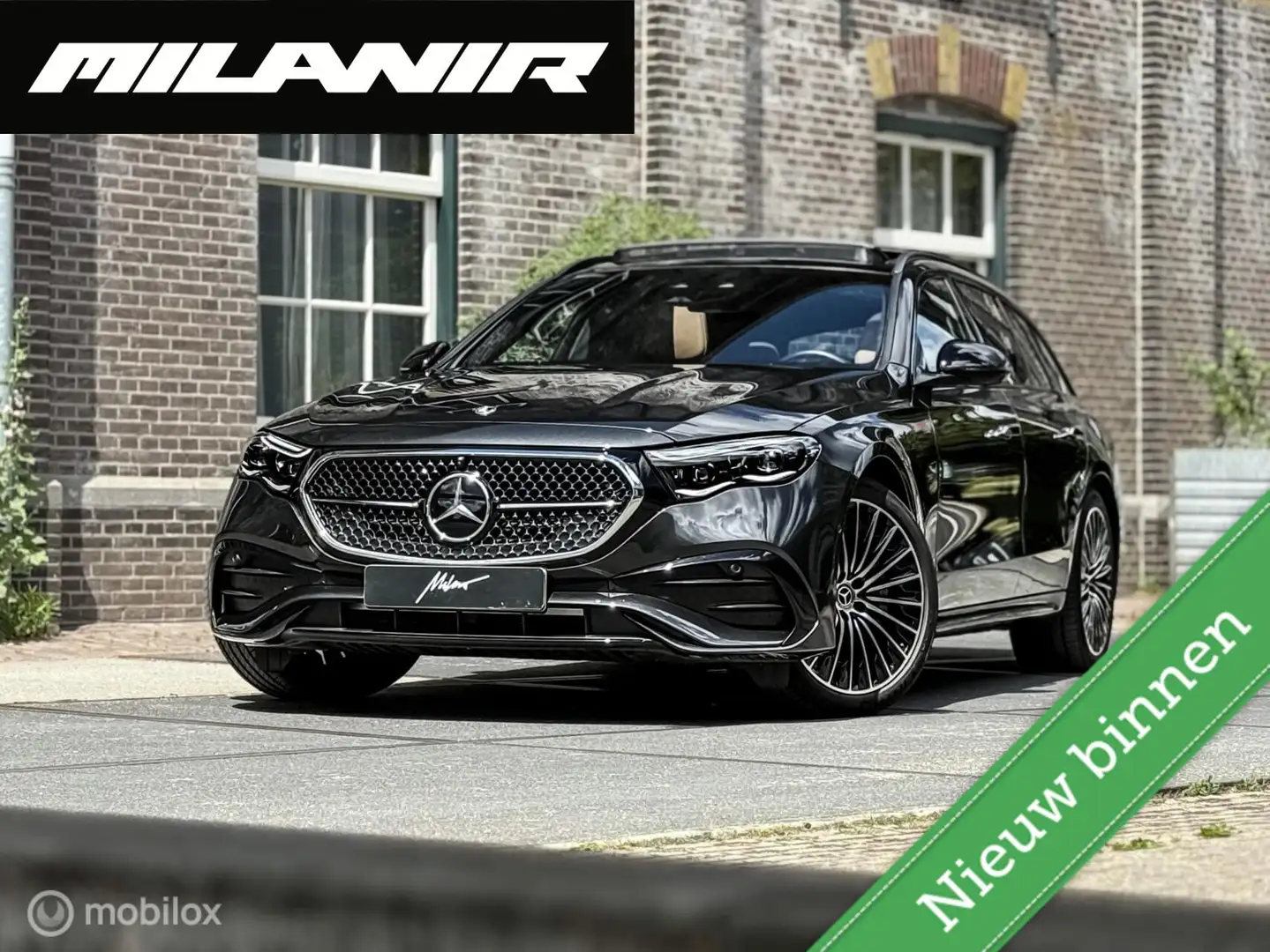 Mercedes-Benz E 300 Estate e AMG Line |Pano|Memory|HUD|ACC Grijs - 1