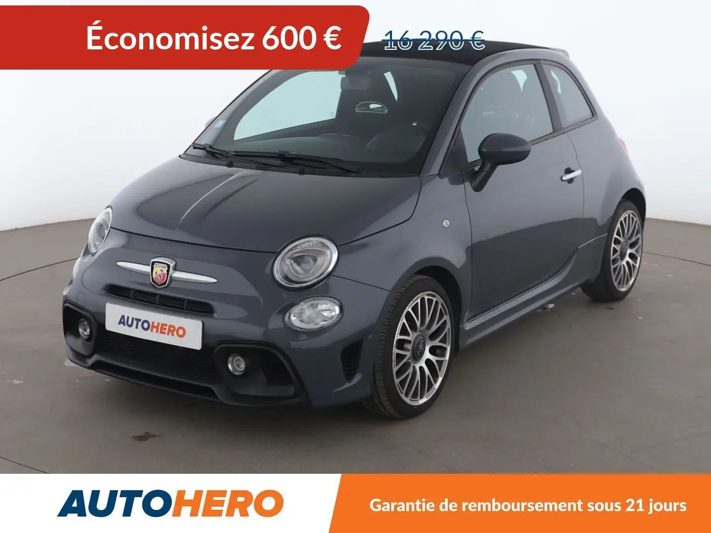 Abarth 595C C 1.4 Turbo T-Jet 595 BVM5 Gri - 1