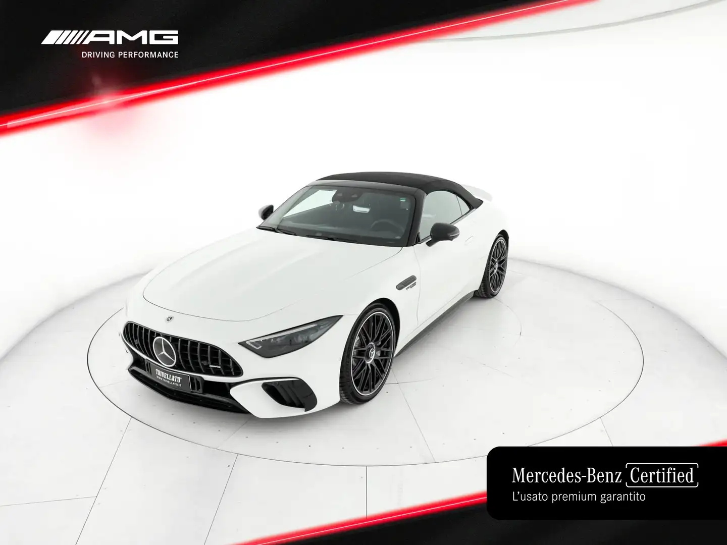 Mercedes-Benz SL 63 AMG amg 63 premium plus 4matic+ auto Weiß - 1