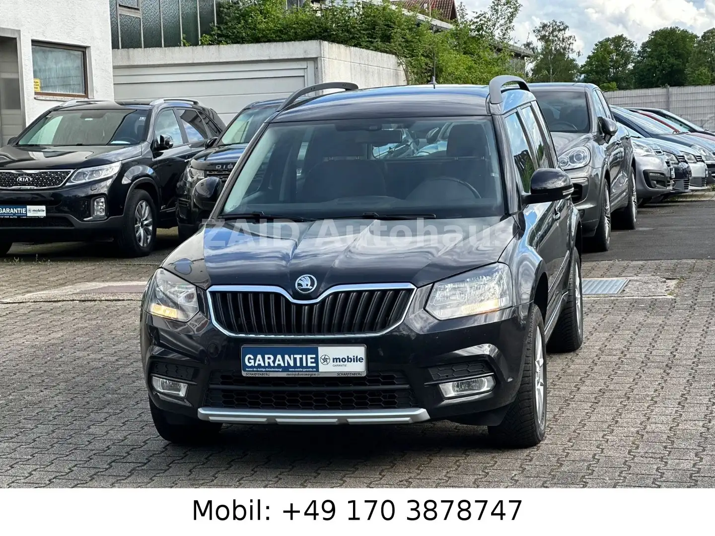 Skoda Yeti Ambition 4x4 2,0L*Aut*Navi*PDC*AHK*Tempo Fekete - 1
