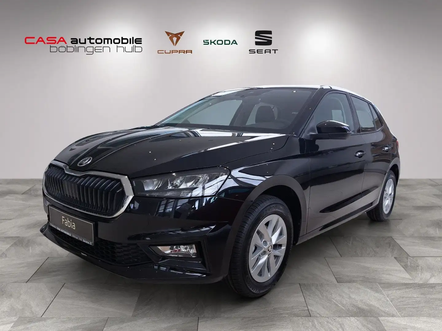 Skoda Fabia Essence 1.0 TSI Klima LED PDC Schwarz - 1