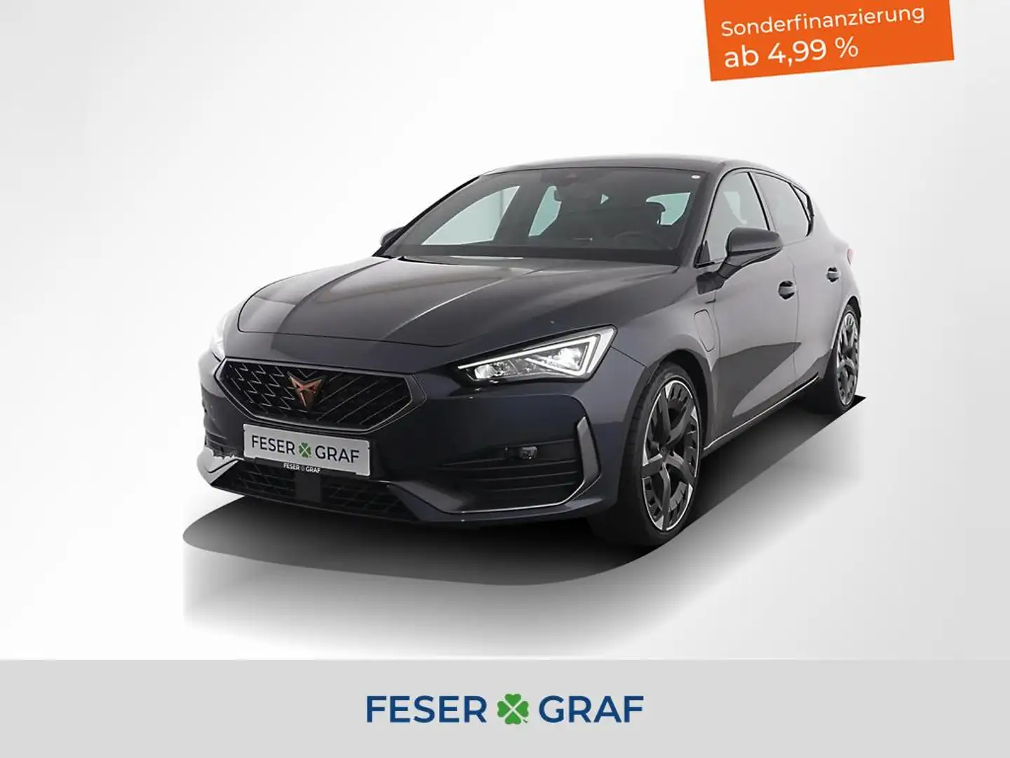 CUPRA Leon 1.4TSI e-Hybrid VZ LED/Sitzheiz./Key Less Grau - 1