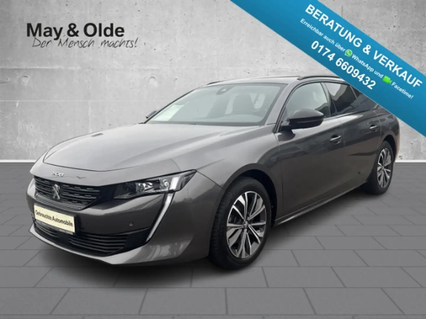Peugeot 508 SW 1.5 BlueHDi Aut. Allure Pack+LED+Navi+DAB Gris - 1