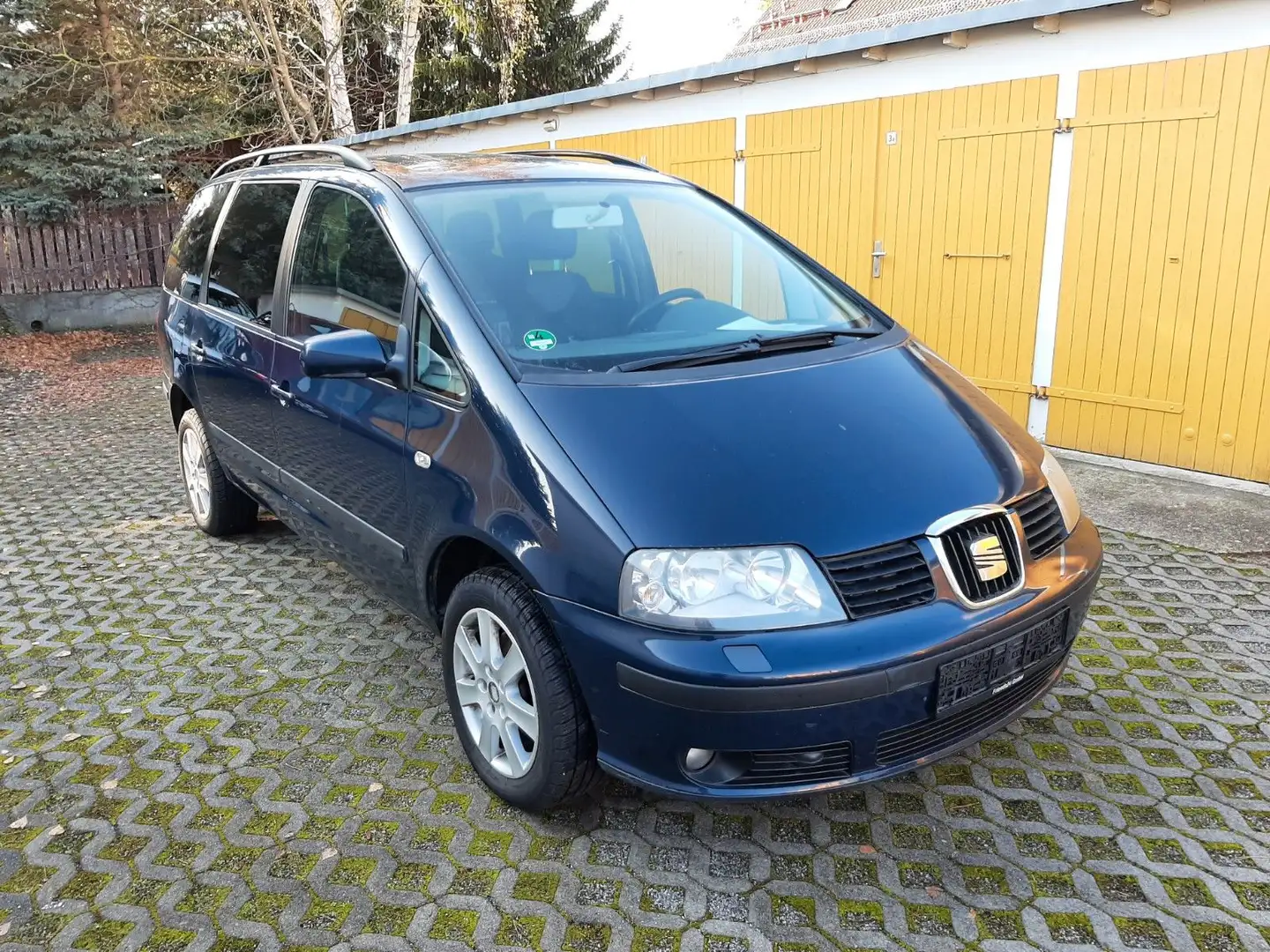 SEAT Alhambra 2.0, 7.Sitze,AHZV,Tüv neu Blau - 1