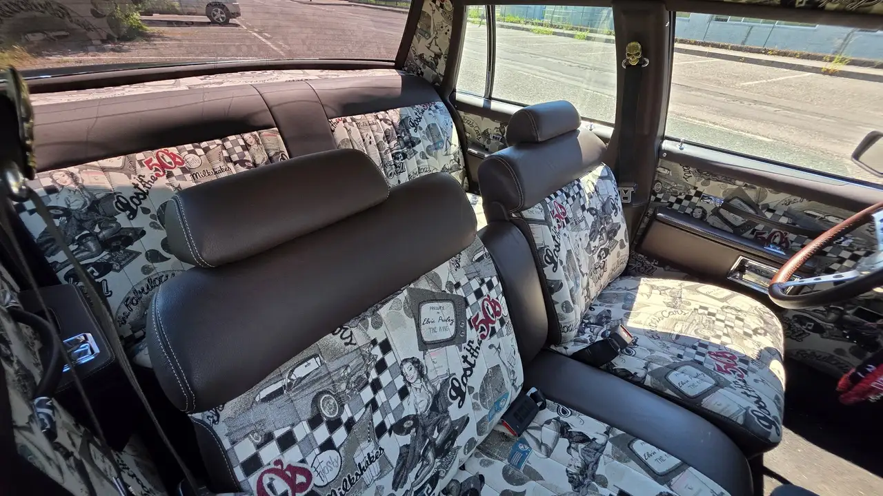 Oldsmobile Delta 88 customizzato anni 50.60,vrappata blues brothers., foto 8