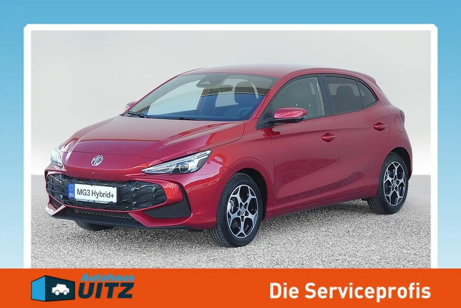 MG MG3 1,5 HEV Luxury +Fahrass+LED+360° Rot - 1