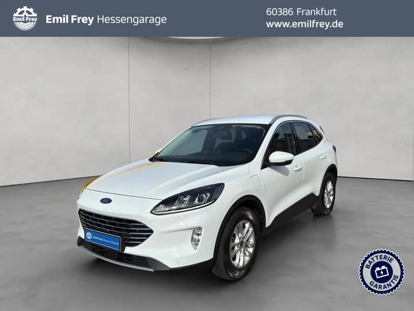 Ford Kuga 2.5 Duratec PHEV TITANIUM Wit - 1