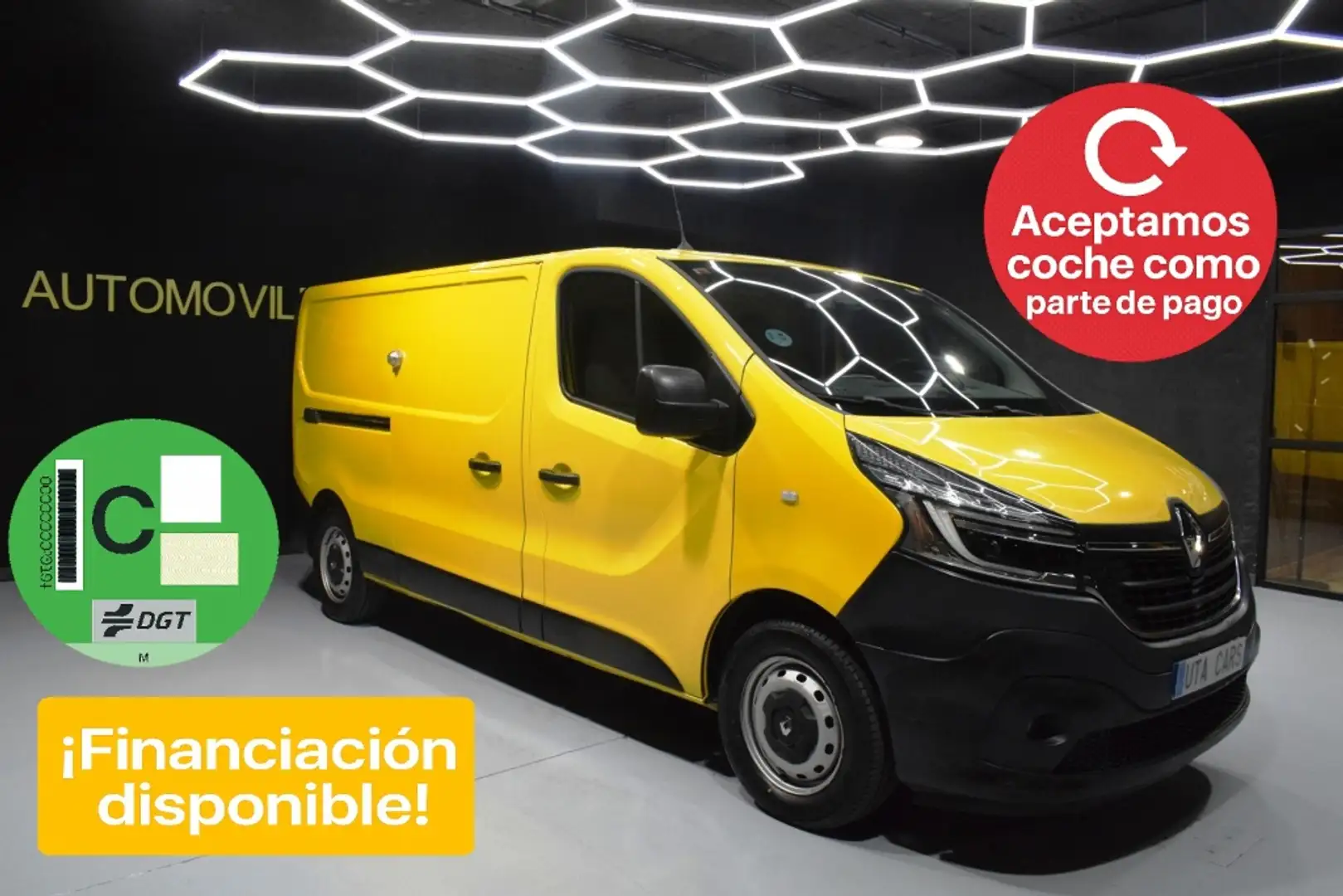 Renault Trafic Furgón 29 L2H1 Energy BluedCi 70kW Amarillo - 1