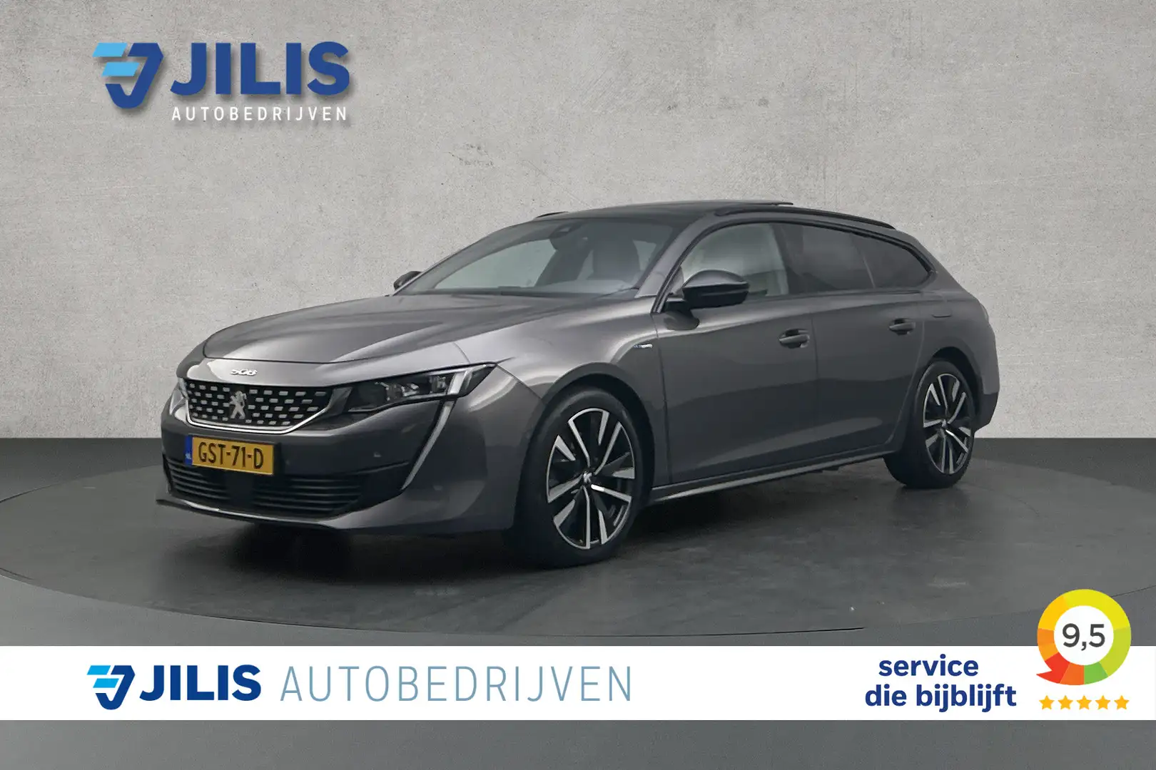 Peugeot 508 SW 1.6 HYbrid Blue Lease GT | Elektrisch panoramad Grijs - 1