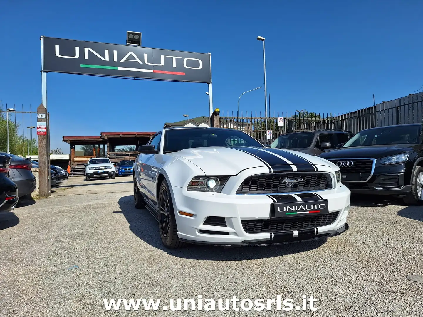 Ford Mustang 3.7 V6 PREMIUM Bianco - 2