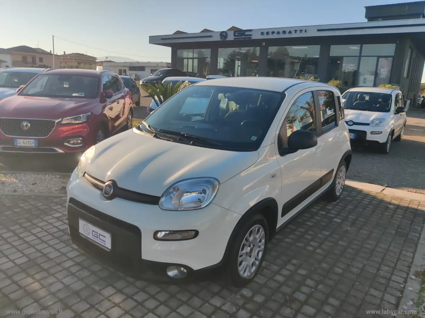 Fiat Panda 1.0 GSE Hybrid Street Van 4 p.ti Blanc - 1
